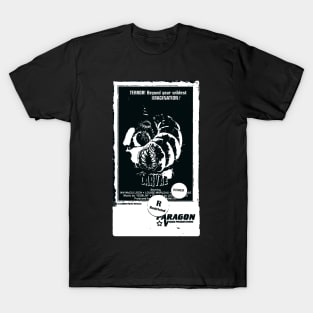 Larve VHS B&W image T-Shirt